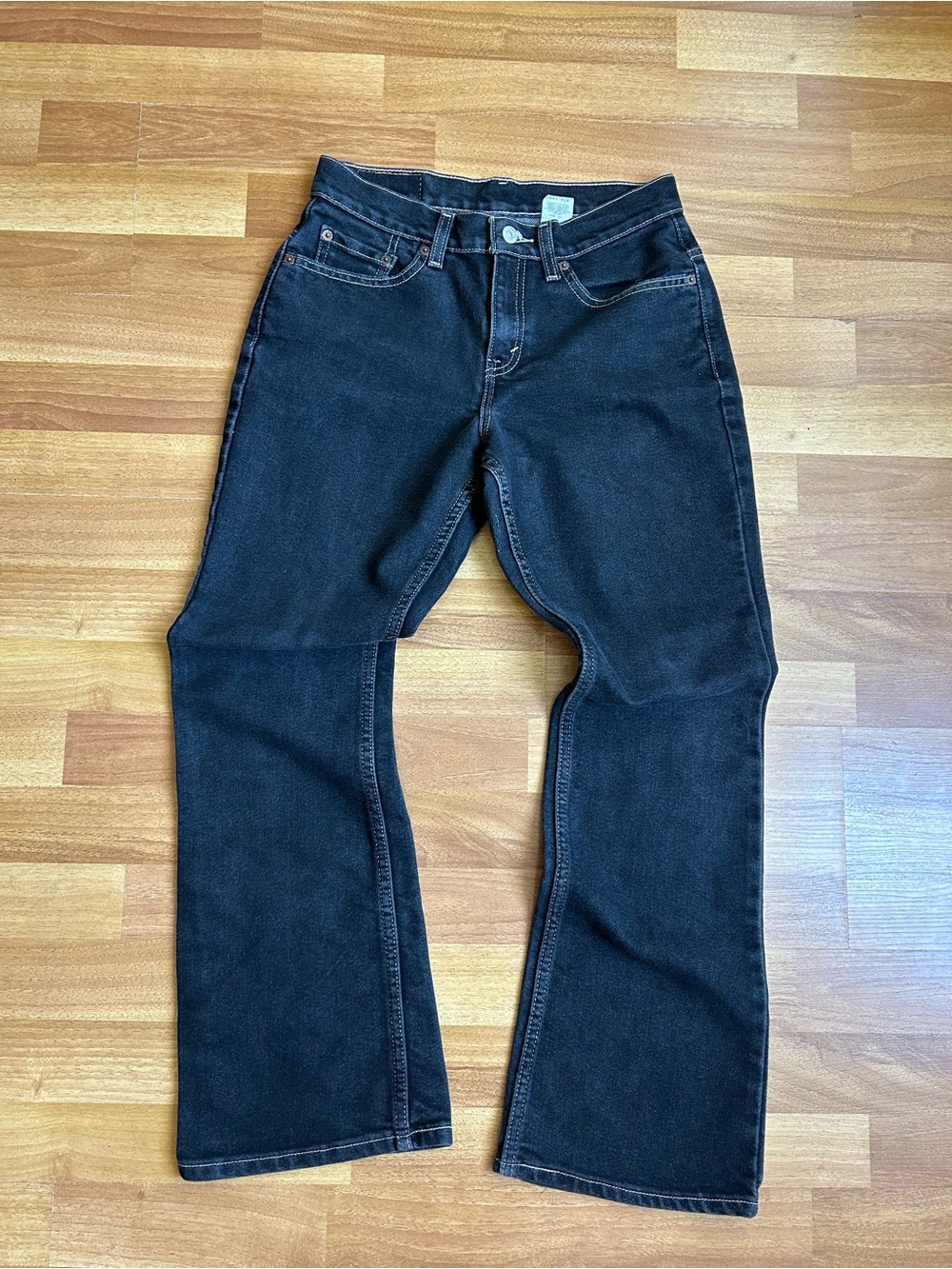 Low rise Levi's Women's Black Boot Cut Jeans size 26